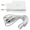 Сетевой адаптер WUW T31 2USB 2.4A + USB Micro