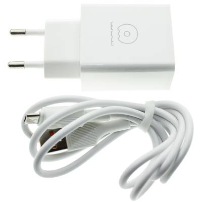 Сетевой адаптер WUW T31 2USB 2.4A + USB Micro