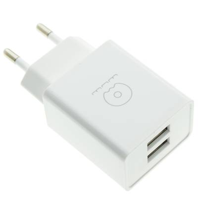 Сетевой адаптер WUW T31 2USB 2.4A + USB Micro